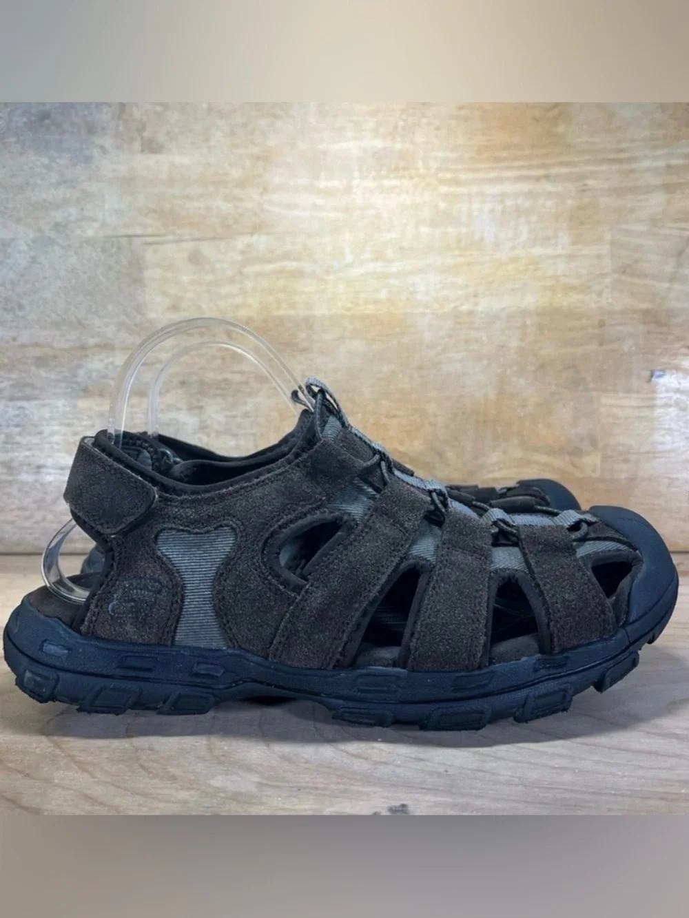 Skechers Selmo Fisherman Womens Size 10.5 Sandal Shoe Brown SN 64641
